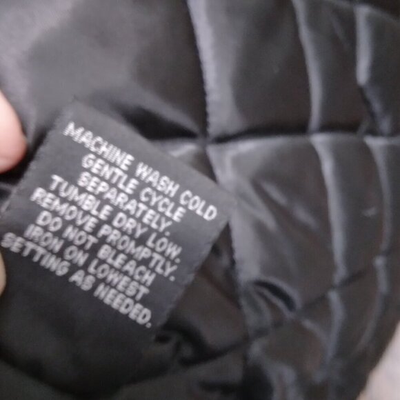 Aberdeen Collection | Men's Winter Coat Parka Front Zip/Snap Black | Size XL - Picture 10 of 10